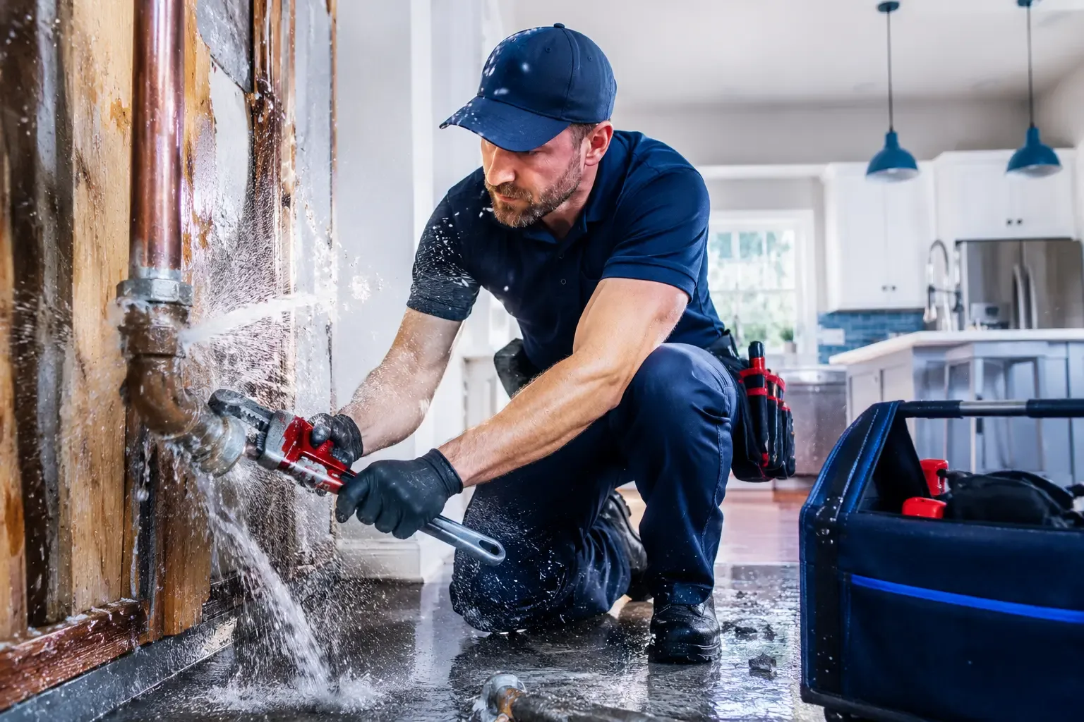 Local emergency pipe repair professionals in Modesto, IL